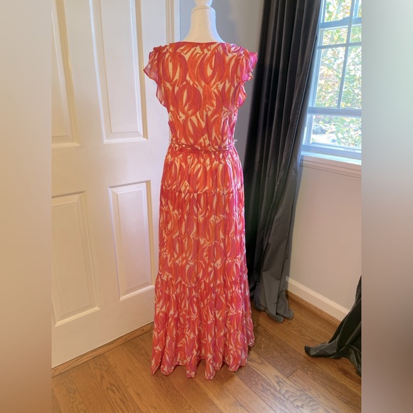 Anthropologie Maeve Banana Grove Maxi Dress Size 4 - Picture 5 of 6